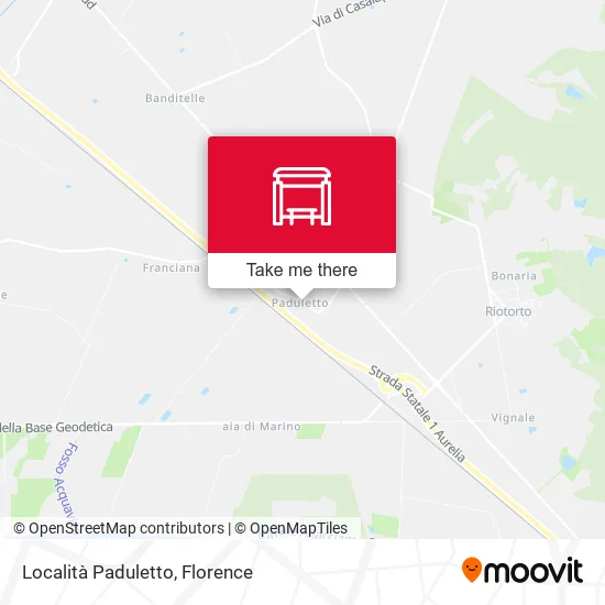 Località Paduletto map