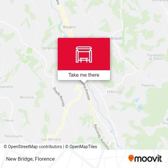 New Bridge map
