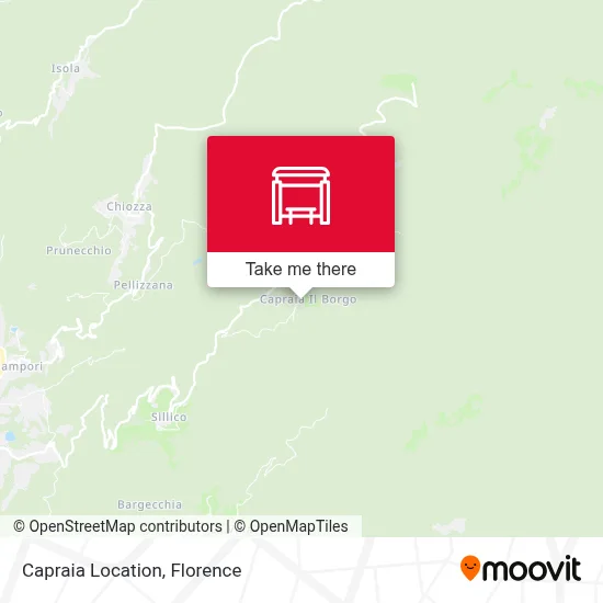 Capraia Location map