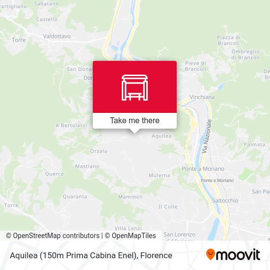 Aquilea (150m Prima Cabina Enel) map
