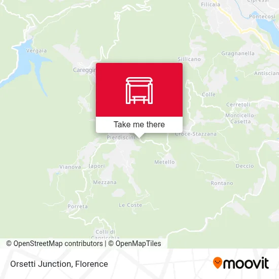 Orsetti Junction map
