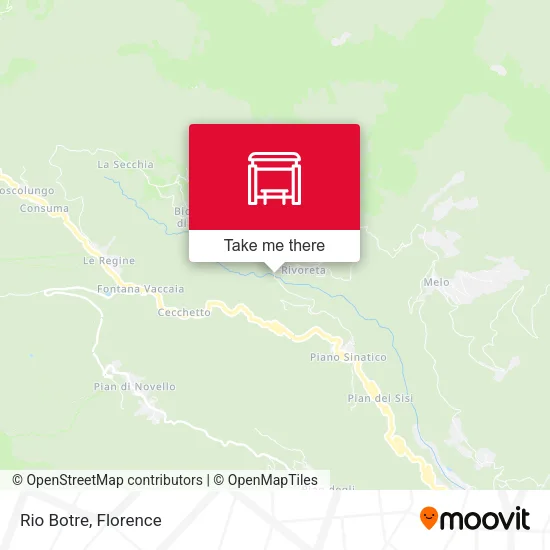 Rio Botre map
