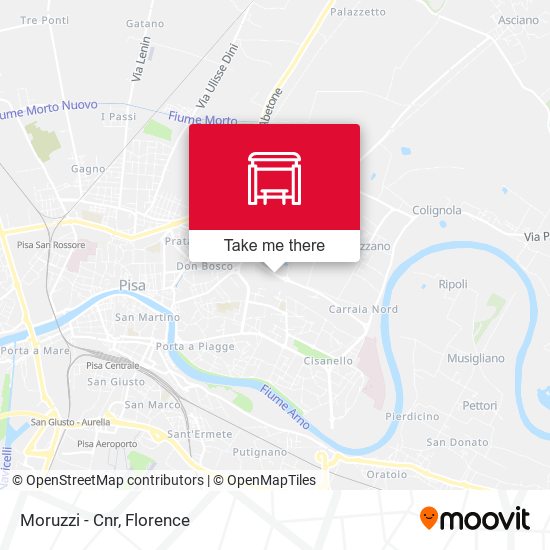 Moruzzi - Cnr map