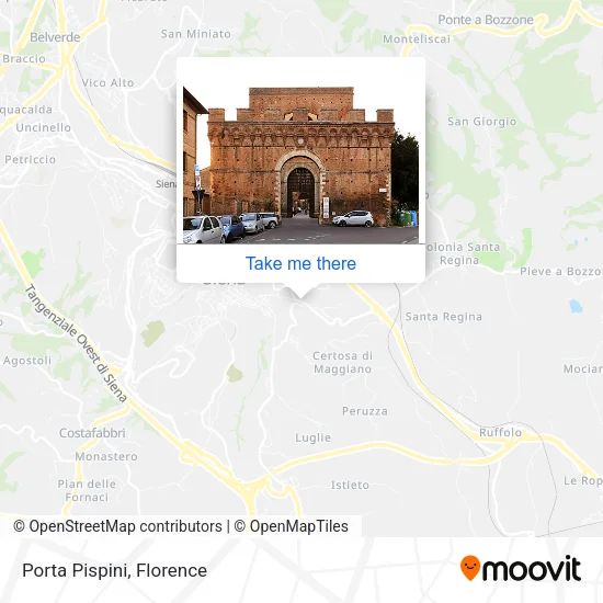 Porta Pispini map