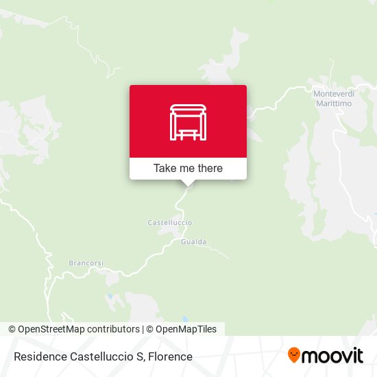 Residence Castelluccio S map