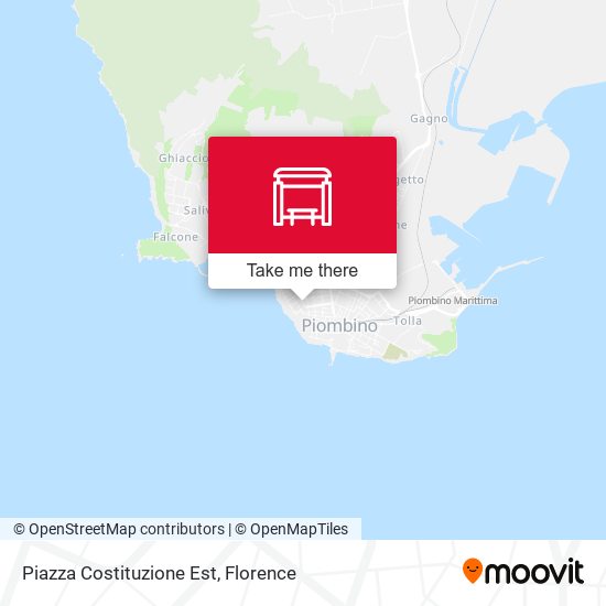 Piazza Costituzione Est map