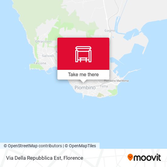 Via Della Repubblica Est map
