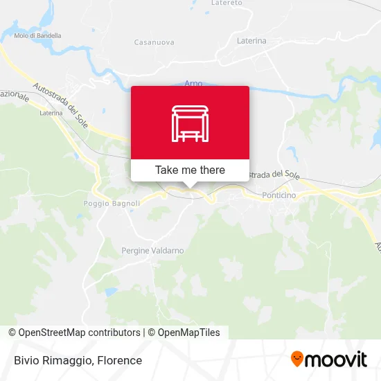 Bivio Rimaggio map