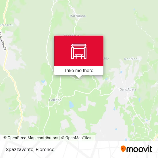Spazzavento map