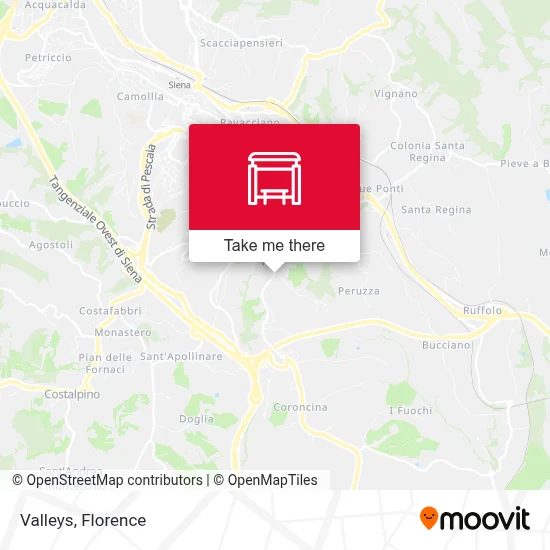 Valleys map