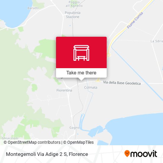 Montegemoli Via Adige 2 S map