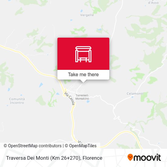 Traversa Dei Monti (Km 26+270) map