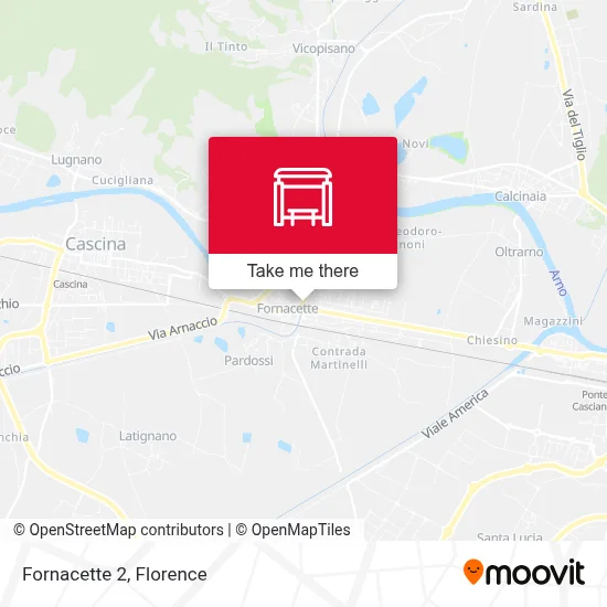 Fornacette 2 map