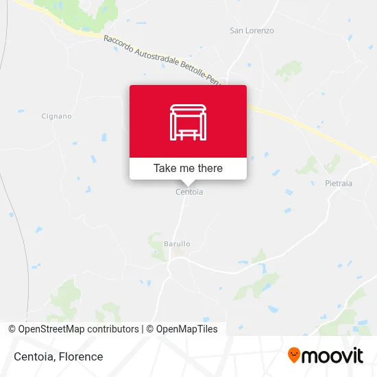 Centoia map