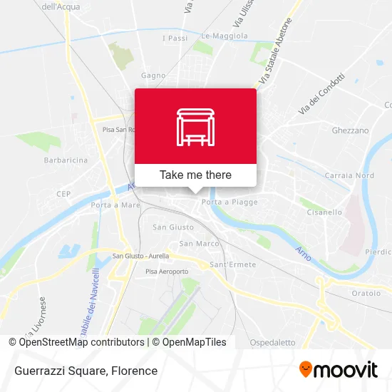 Guerrazzi Square map