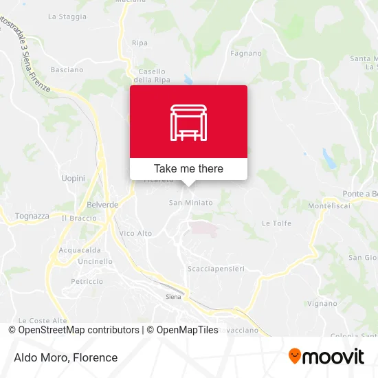 Aldo Moro Street map