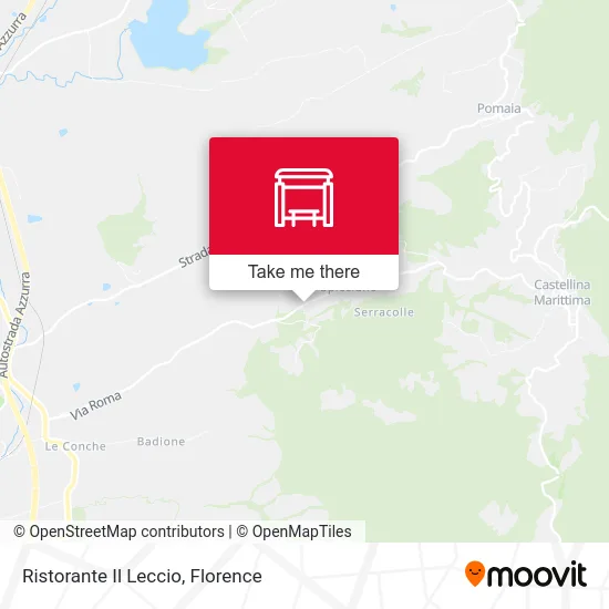 Il Leccio Restaurant map