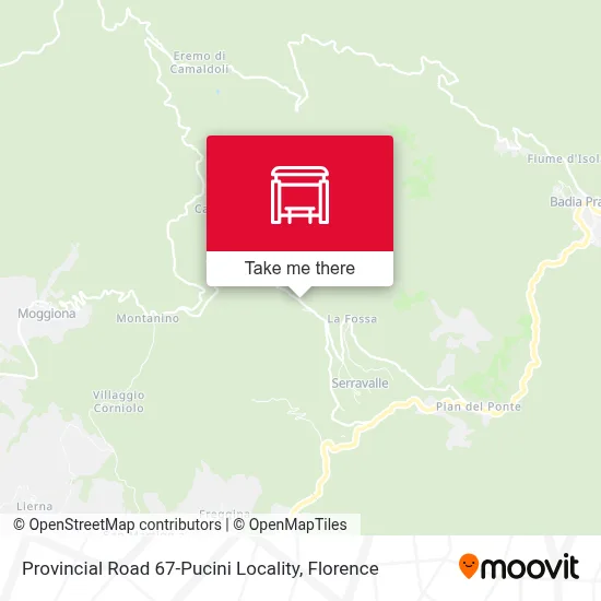 Provincial Road 67-Pucini Locality map
