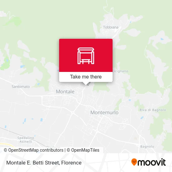 Montale E. Betti Street map