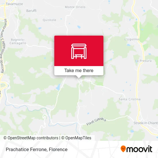 Prachatice Ferrone map