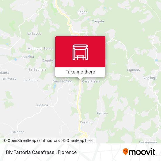 Biv.Fattoria Casafrassi map