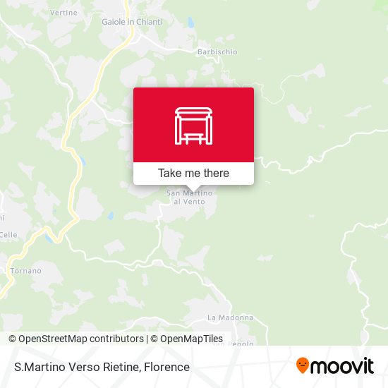 S.Martino Verso Rietine map