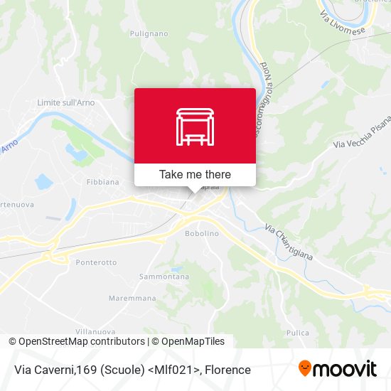 Via Caverni,169 (Scuole) <Mlf021> map