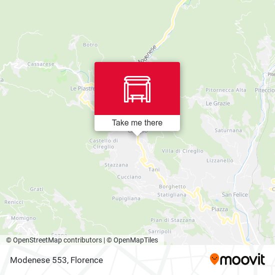 Modenese   553 map