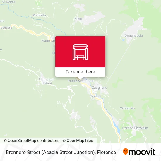 Brennero Street (Acacia Street Junction) map