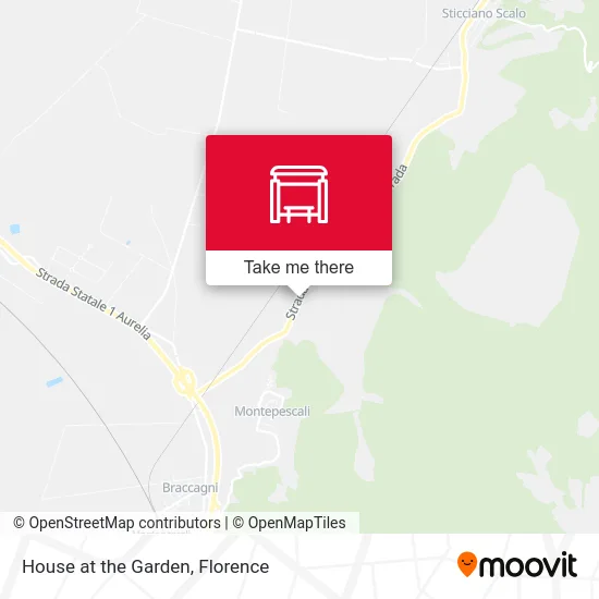 House at the Garden map