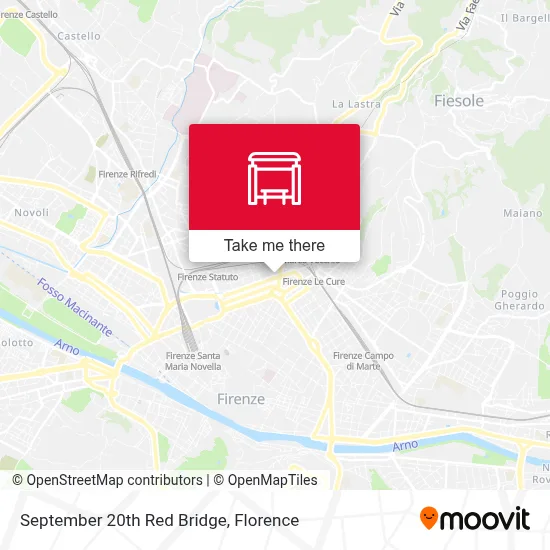September 20th Red Bridge map