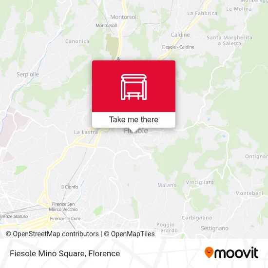 Fiesole Mino Square map