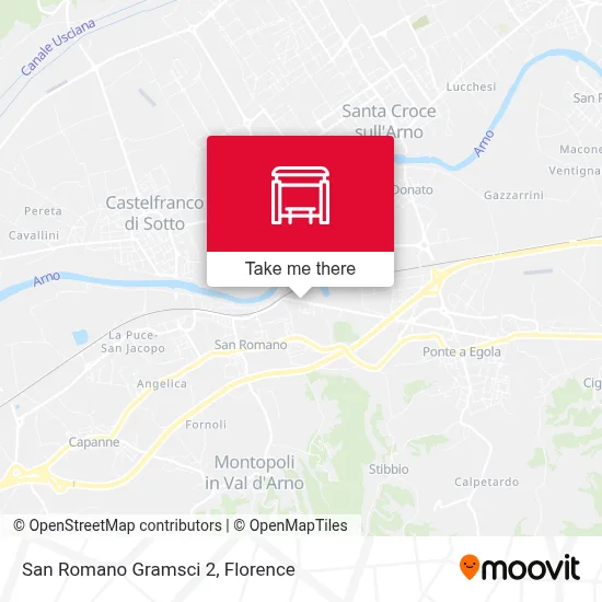 San Romano Gramsci 2 map