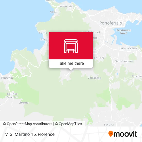 San Martino Street 15 map