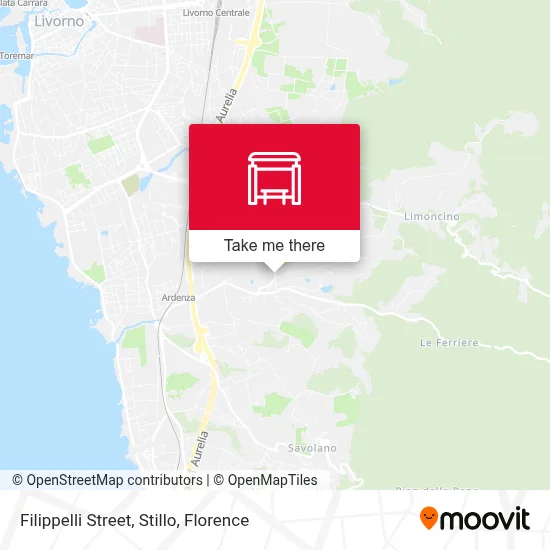 Filippelli Street, Stillo map