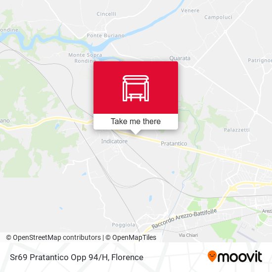 Sr69 Pratantico Opp 94/H map