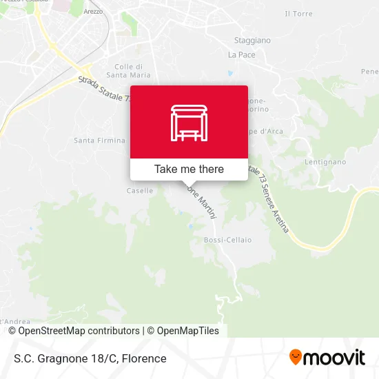 S.C. Gragnone 18/C map