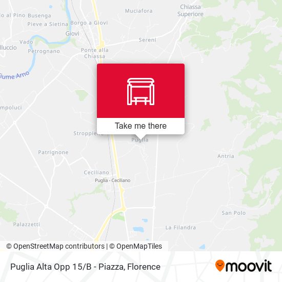 Puglia Alta Opp 15/B - Piazza map