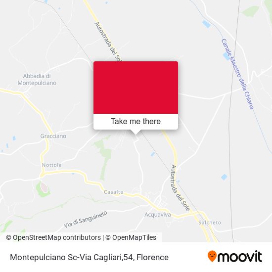 Montepulciano Sc-Via Cagliari,54 map