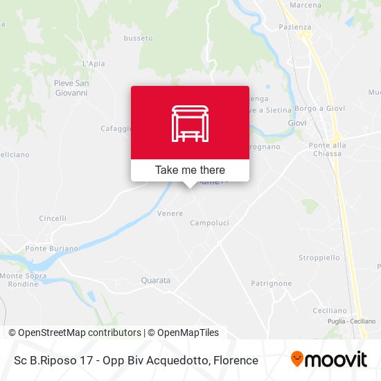 Sc B.Riposo 17 - Opp Biv Acquedotto map