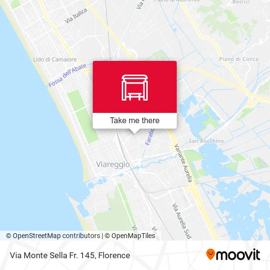 Via Monte Sella Fr. 145 map