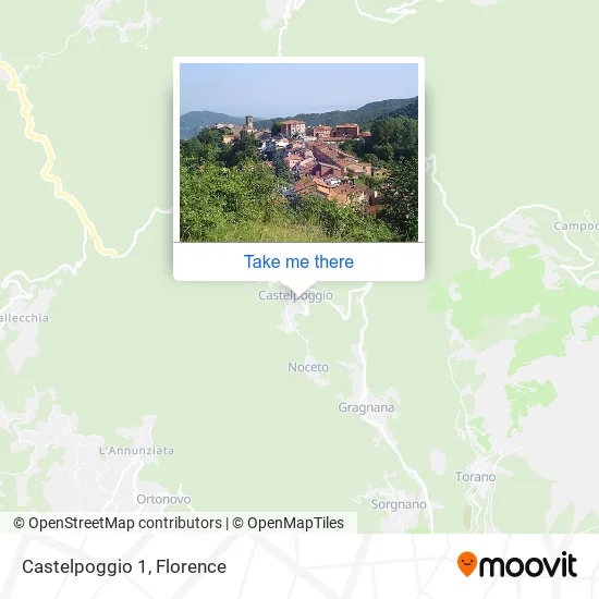 Castelpoggio 1 map