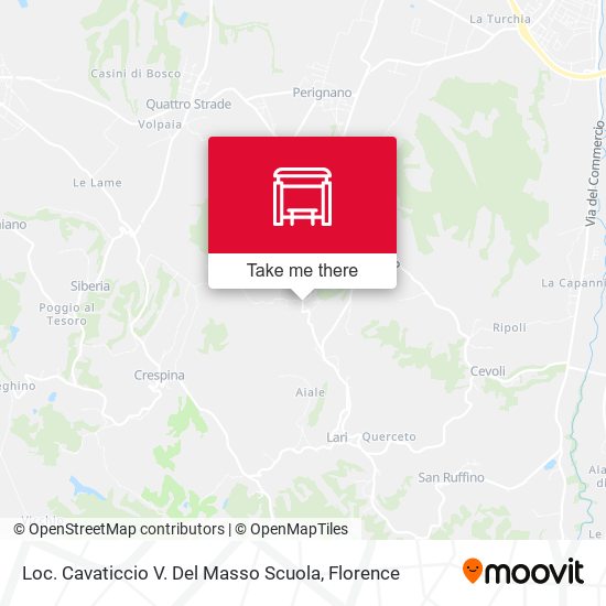 Loc. Cavaticcio V. Del Masso Scuola map