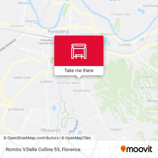 Romito V.Delle Colline 55 map
