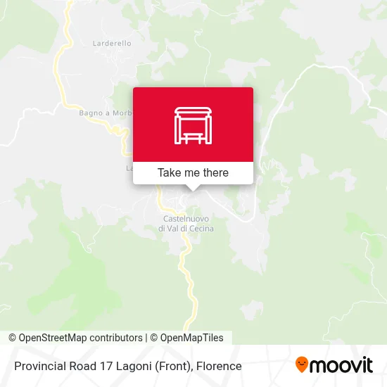 Provincial Road 17 Lagoni (Front) map