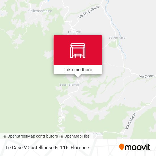 Le Case V.Castellinese Fr 116 map