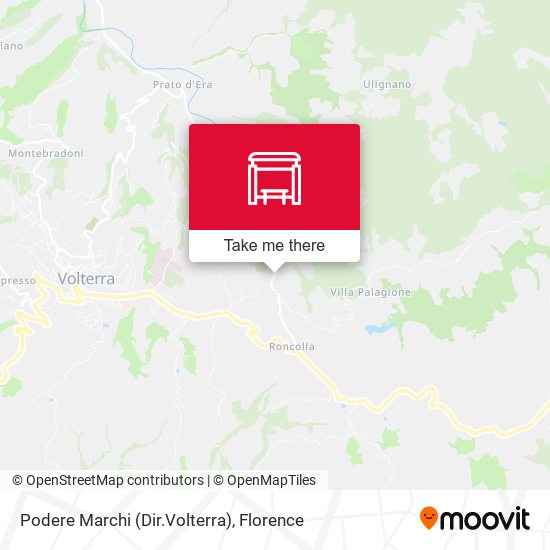 Podere Marchi (Dir.Volterra) map