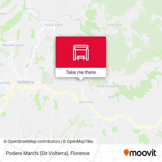 Podere Marchi (Dir.Volterra) map