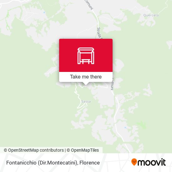 Fontanicchio (Dir.Montecatini) map