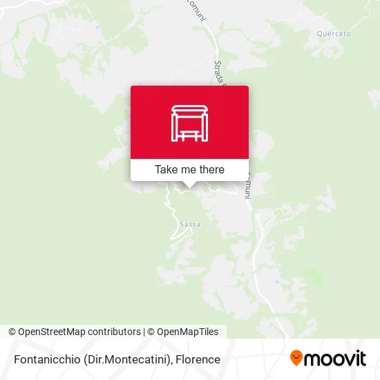 Fontanicchio (Dir.Montecatini) map